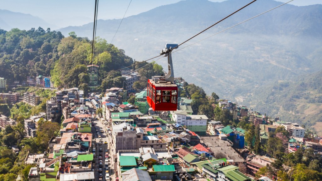 Gangtok Ropeway- Cable car Ride